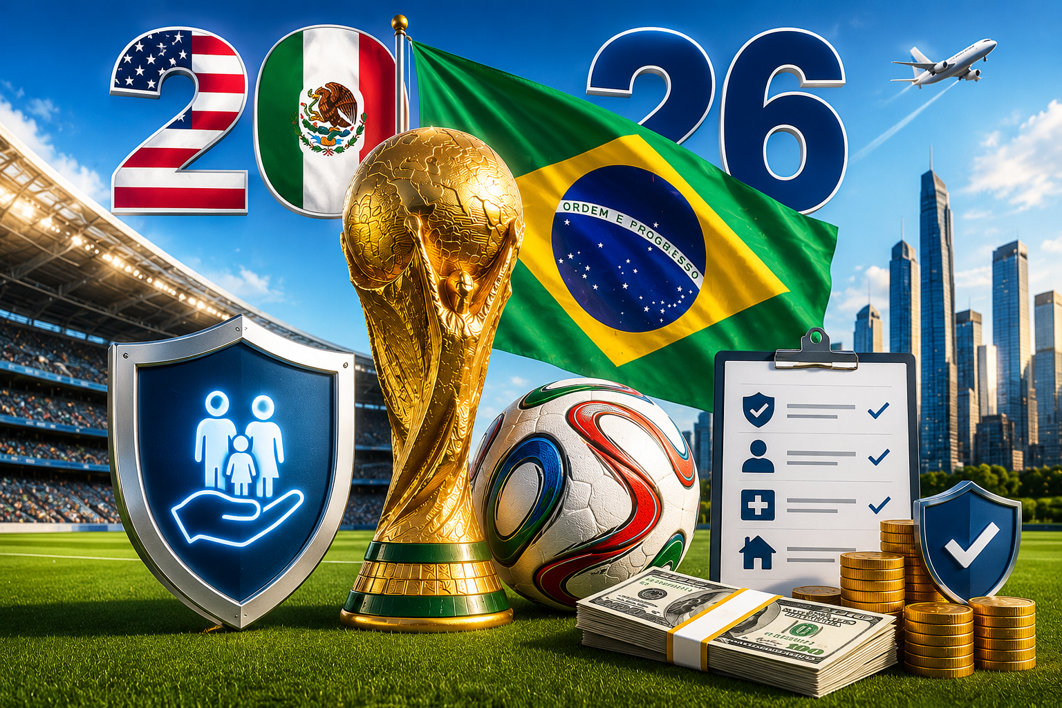Copa do Mundo e o Mercado Global de Seguros: Como Bilhões em Prêmios São Movimentados por um Único Evento